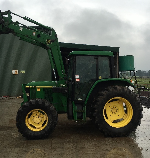 John Deere Garden Tractor With Loader John Deere 640 Loader Bucket